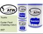 Preview: Toyota, Oyster Pearl (Cladding Color), 4M7: 500ml Lackdose + 500ml Klarlack + 250ml Härter - Set, von ATW Autoteile West.